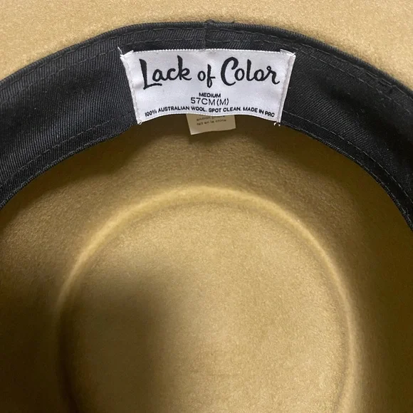 Lack of color◾️美品TEAK RANCHER Teak Rancher - Wool Felt Fedora Hat in Brown | Lack of Color